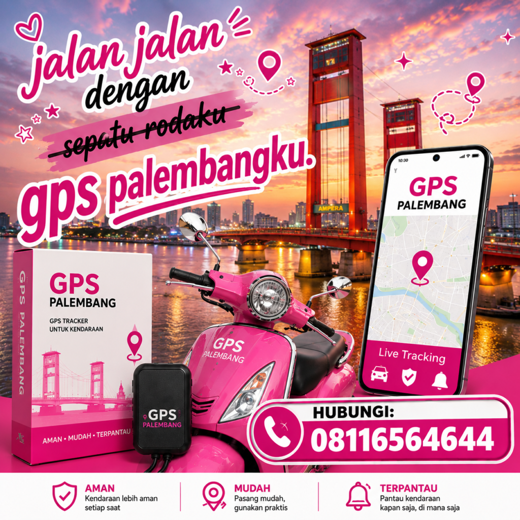 Pasang GPS Palembang